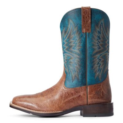 Ariat Valor Ultra - Western Laarzen DonkerBruin Heren - 27496-203